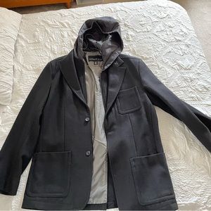 Kenneth Cole jacket with build in hood